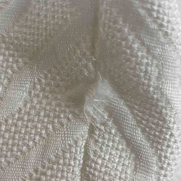 Suncoo Paris White Herringbone veste diego Blazer TO (Extra Small) - Picture 5 of 10